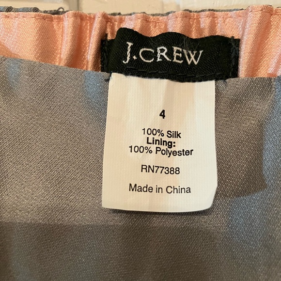 J. Crew Silk Pencil Skirt - Picture 3 of 3